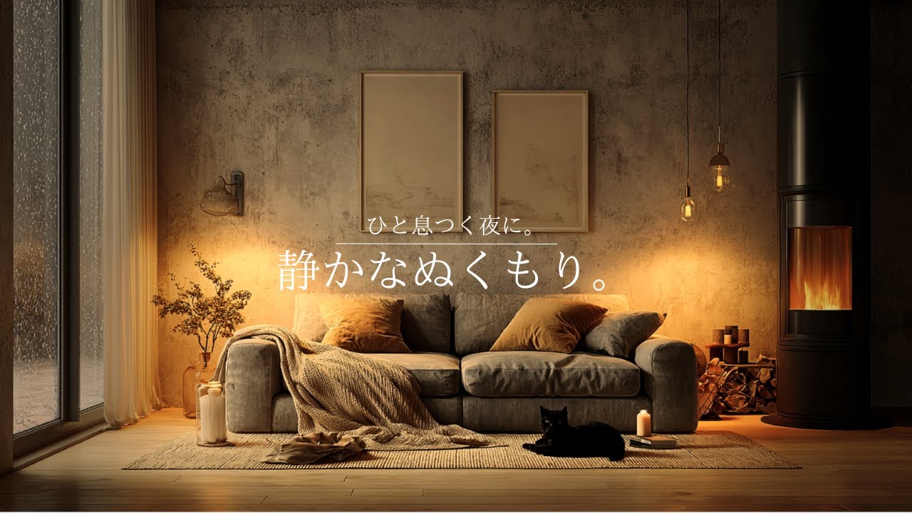 【夜の癒しBGM】ひと息つく夜に、静かなぬくもり 🌕 Gentle Guitar Lo-Fi for Relax