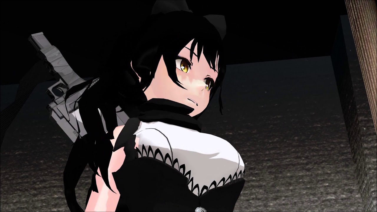 (MMD) RWBY Adam Taurus vs Blake