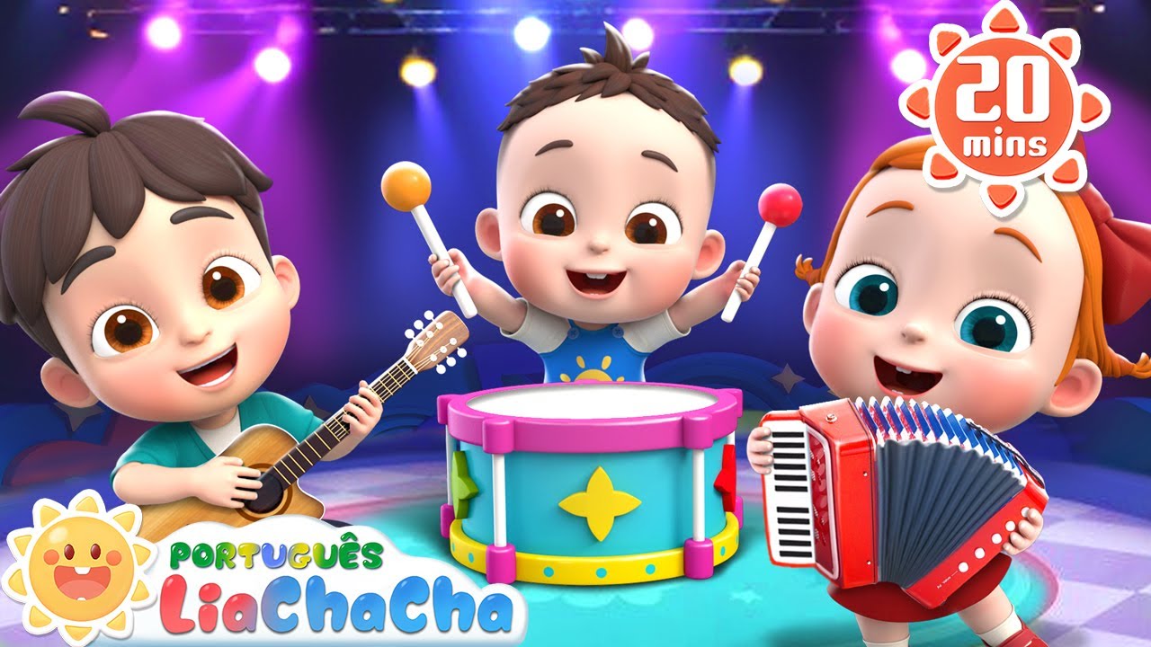 Musicista | Música Instrumental | Brincando na Casa | LiaChaCha em Português - Músicas Infantis