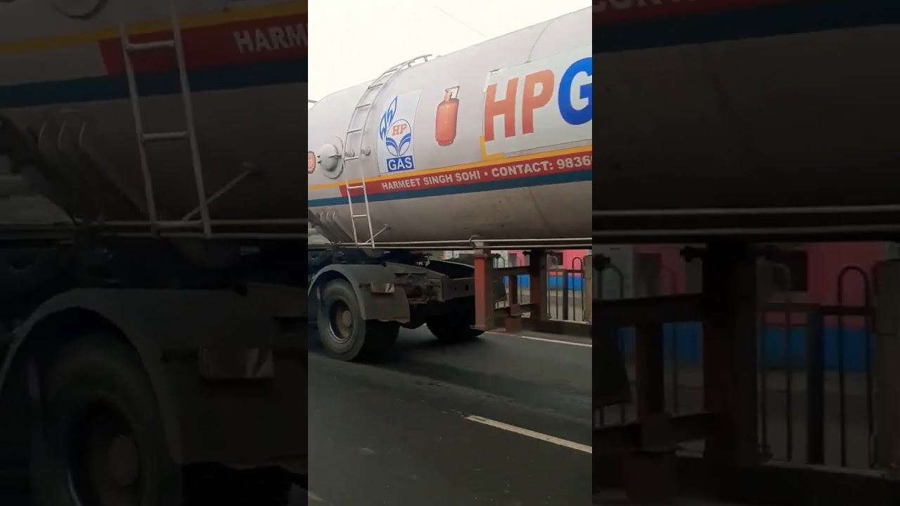 18WHEELERS Hp   Lpg  gas  tranker #youtubeshorts #hp #truck #18wheeler #18chakka