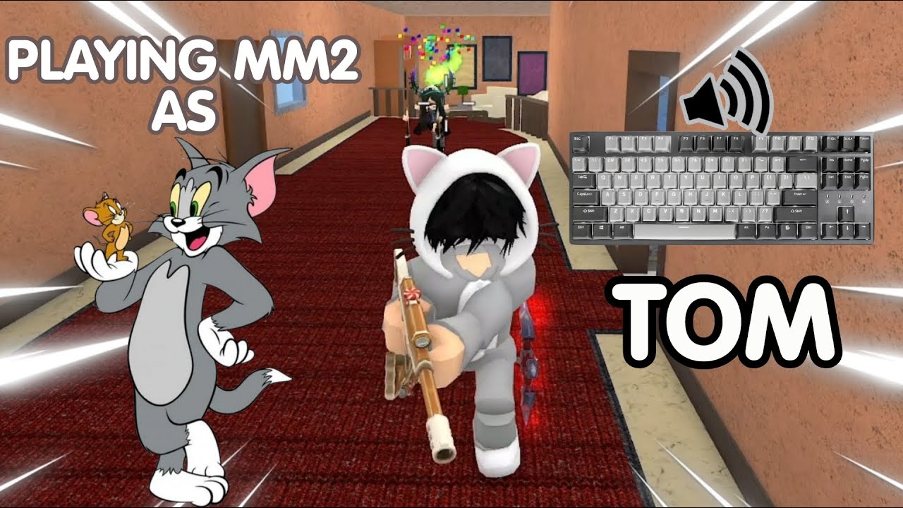 TOM DESTROYS TEAMERS & EXPLOITERS IN MM2 + GAMEPLAY *KEYBOARD ASMR*
