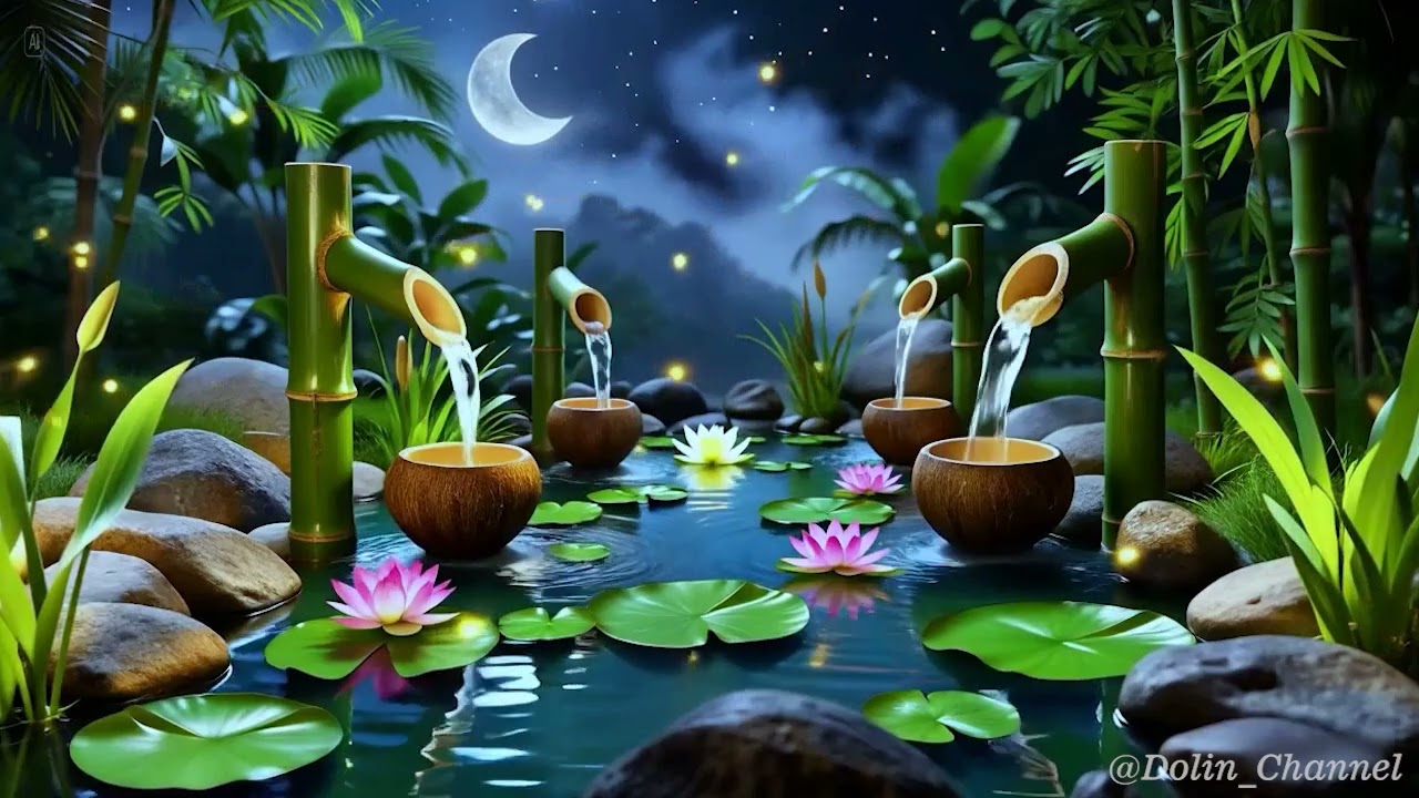 Ultimate Bamboo Water Sanctuary 🌿 Powerful Relaxation & Insomnia Recovery