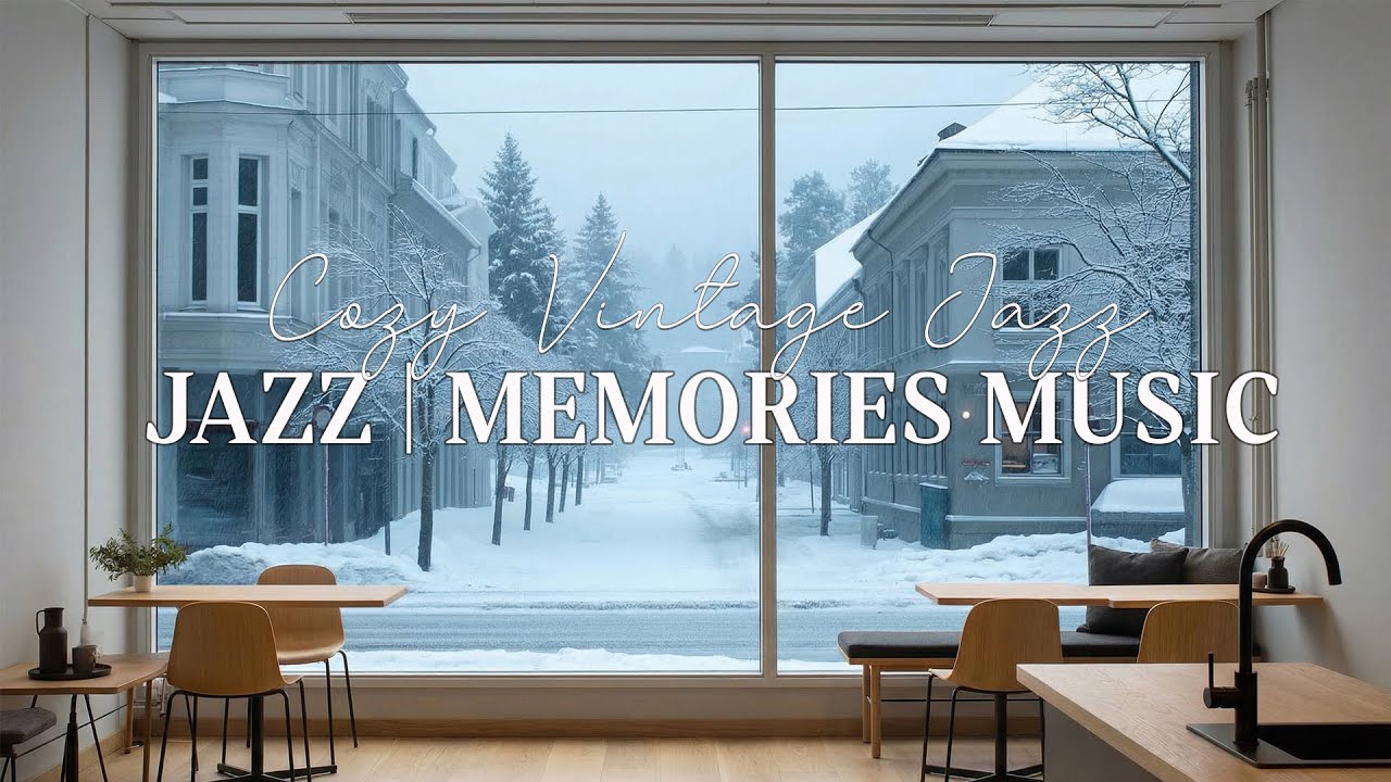 [Playlist] 눈 내리는 창가에서, 재즈와 함께하는 온전한 나만의 휴식 | Cozy Winter Jazz Playlist