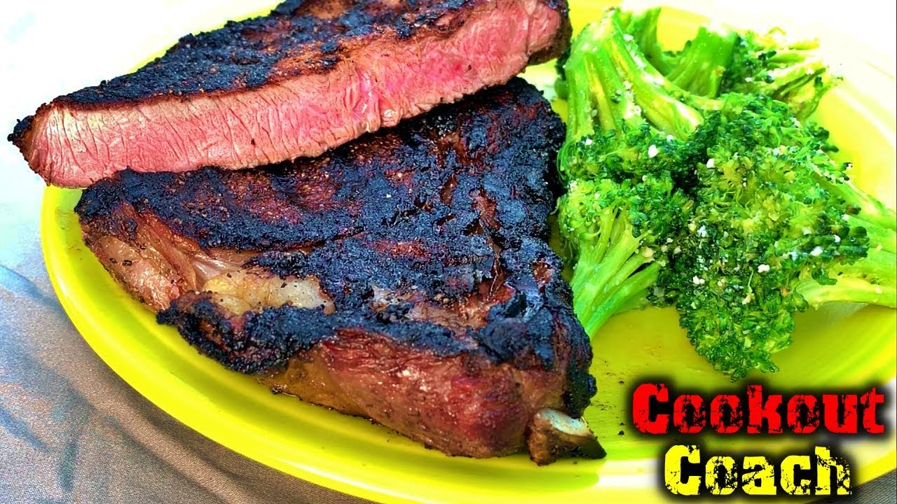 Date Night Steak Dinner on the Char Griller Akorn