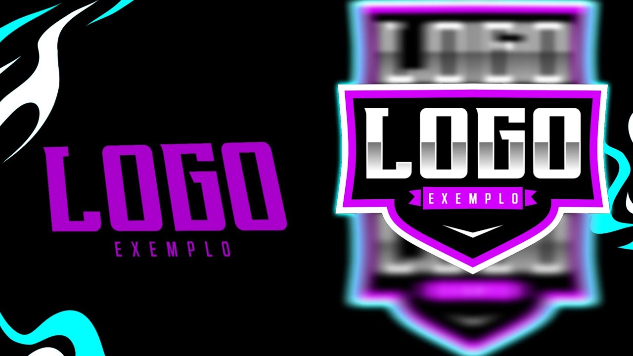 COMO FAZER LOGO LETREIRO GAMER PELO CELULAR! ( PS TOUCH ) NIMSAY DESIGNER