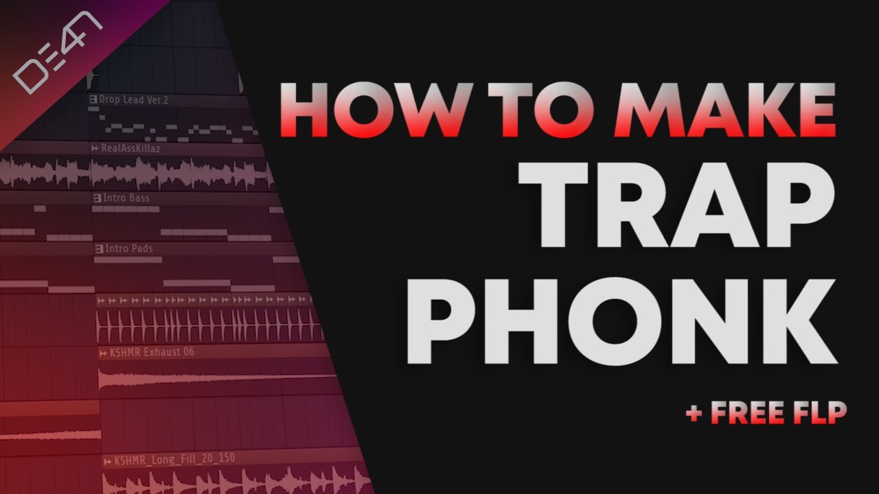 HOW TO MAKE TRAP PHONK - FL  Studio Tutorial (+FREE FLP)