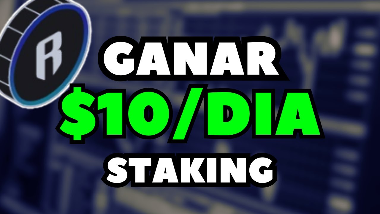 COMO GANAR DINERO HACIENDO STAKING DE RON!