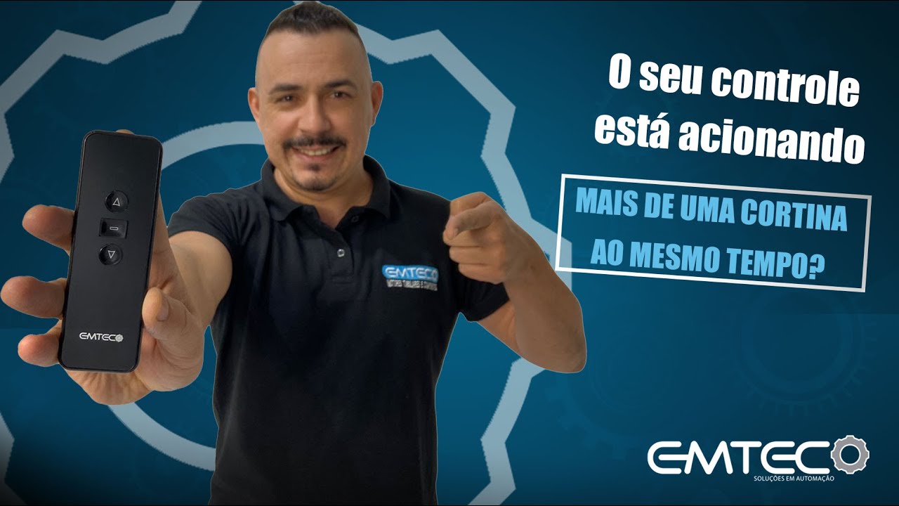 Dica do Carlos - Controle acionando mais de uma cortina?