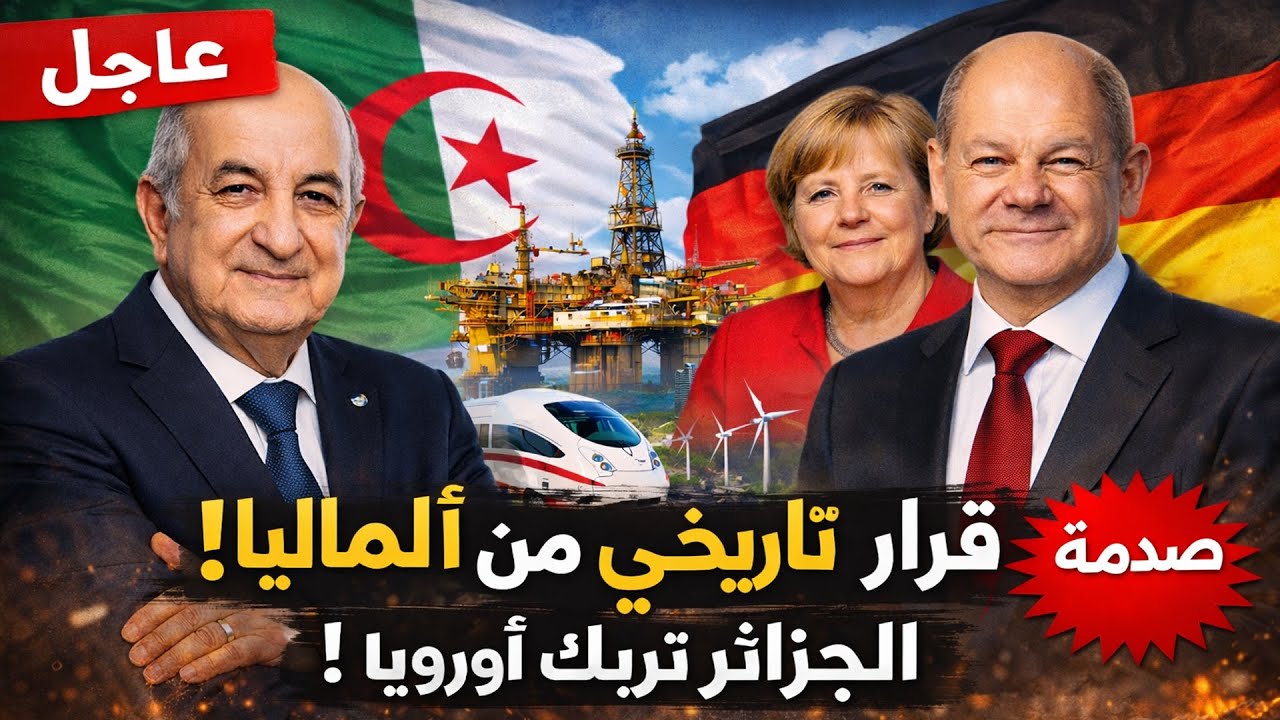 ألمانيا تختار الجزائر! 10 مشاريع عملاقة ستغيّر مستقبل الاقتصاد في 2026