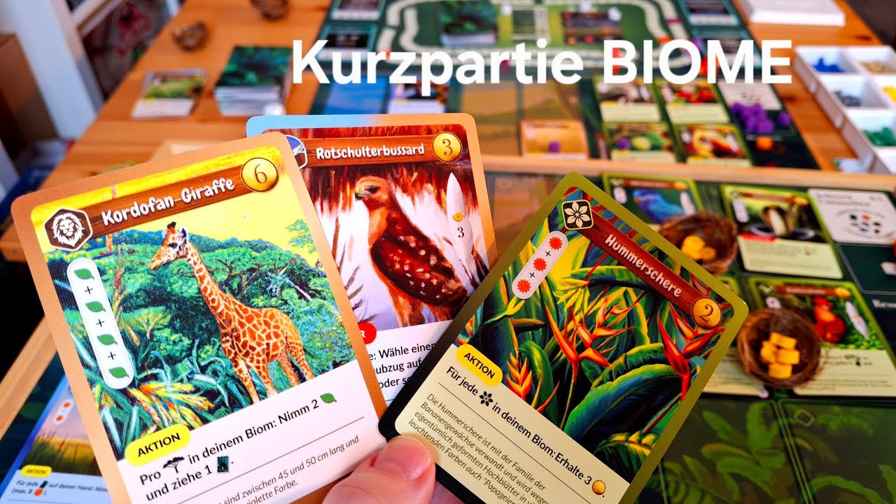 Kurzpartie BIOME // #brettspielvibes