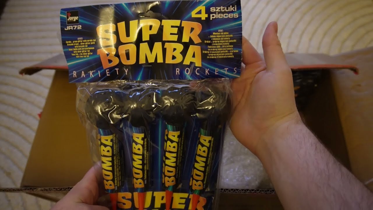 SUPER BOMBA JR72 Raketen von JORGE 💥​🧨​💣​ Neue Kugelbombenraketen für 20€?! Mega Neuheit aus 2024!!