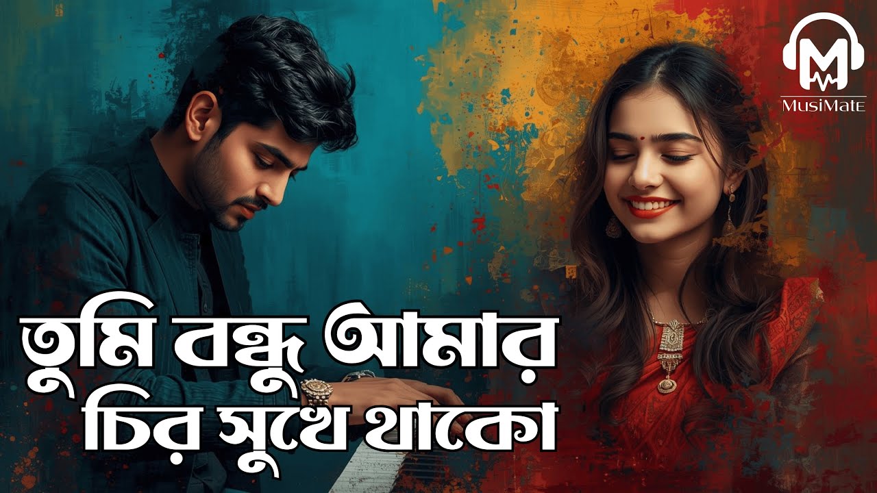তুমি বন্ধু আমার চির সুখে থাকো | Tumi Bondhu Amar Chiro Sukhe | প্রেমের সমাধি | বাপ্পারাজ | MusiMate