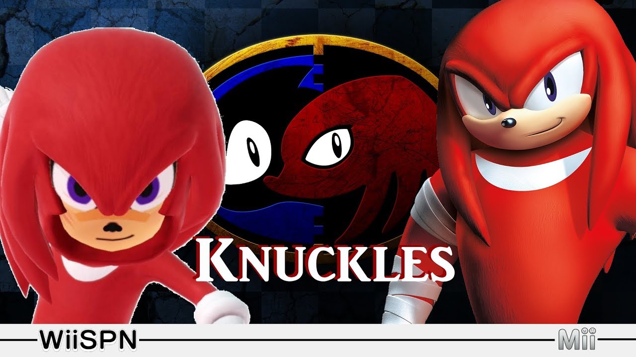 Mii Maker: How To Create Knuckles!