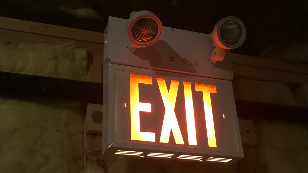 Exit Sign Testing 14 | Expansion and Power Outage Simulation