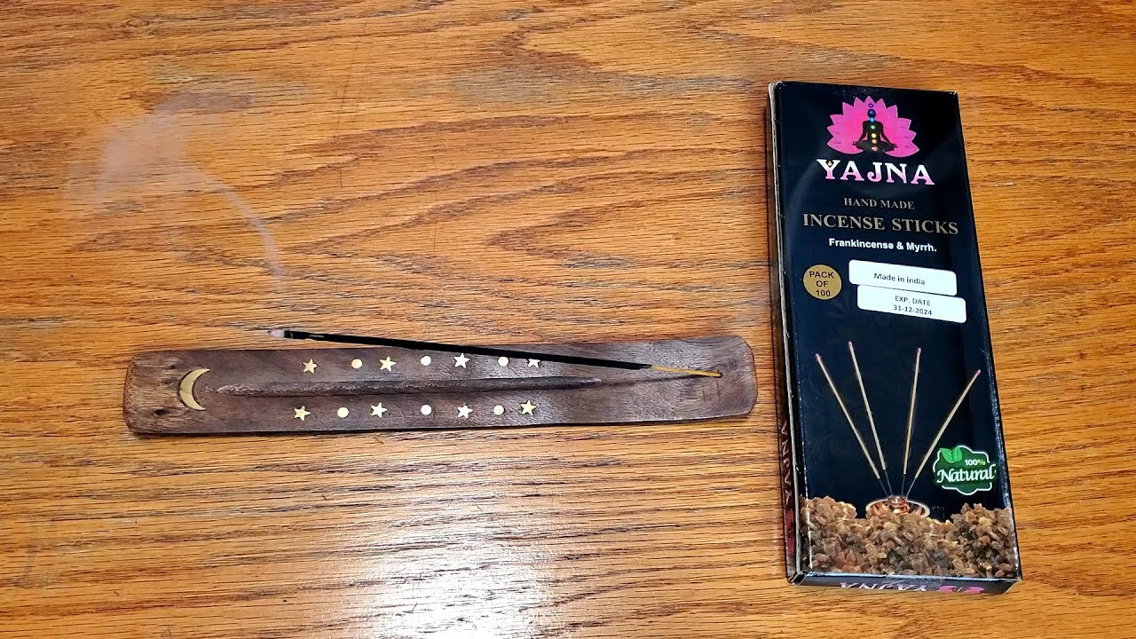How To Use Incense Sticks - Frankincense and Myrrh