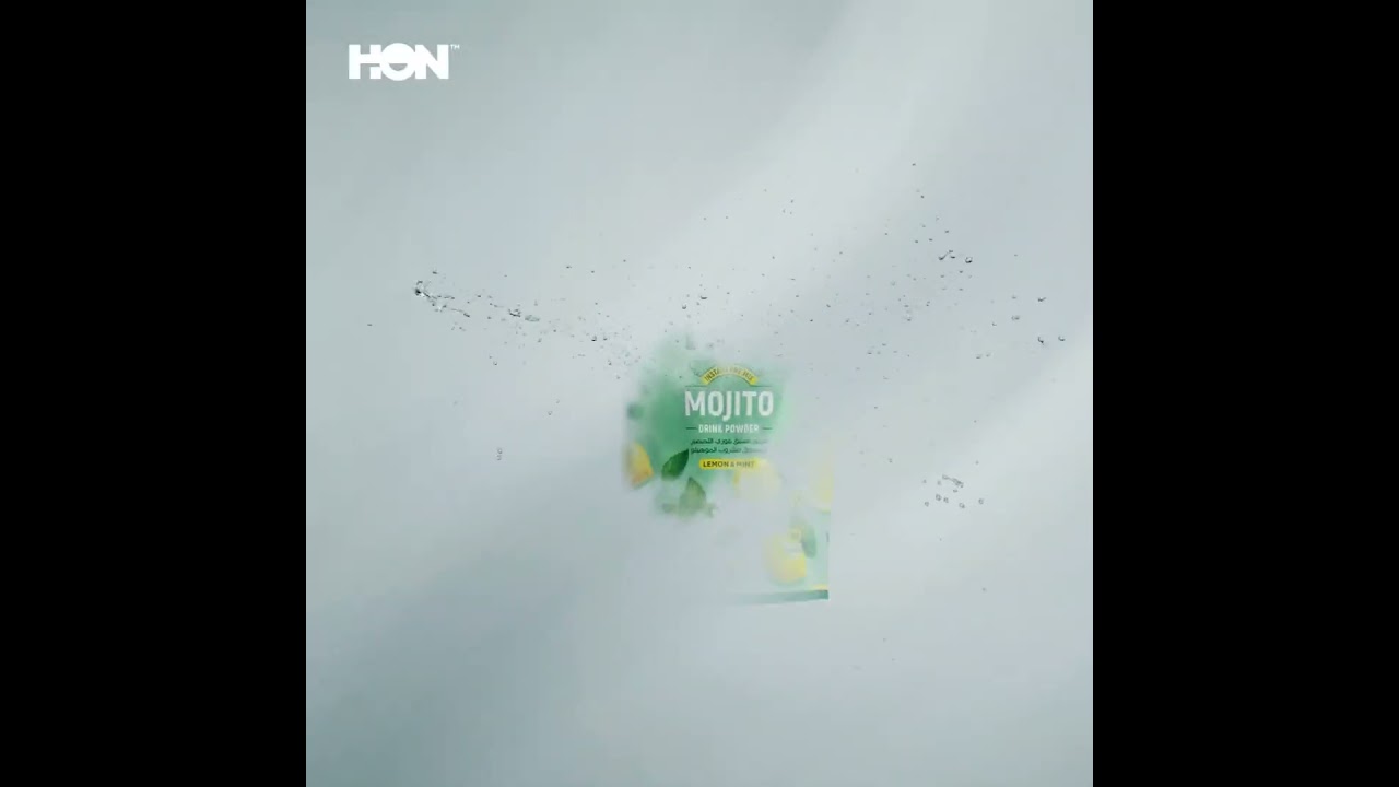 Instant Pre Mix Mojito Naturally Flavored Drink Powder - Lemon & Mint (Pack of 12 Sachet)