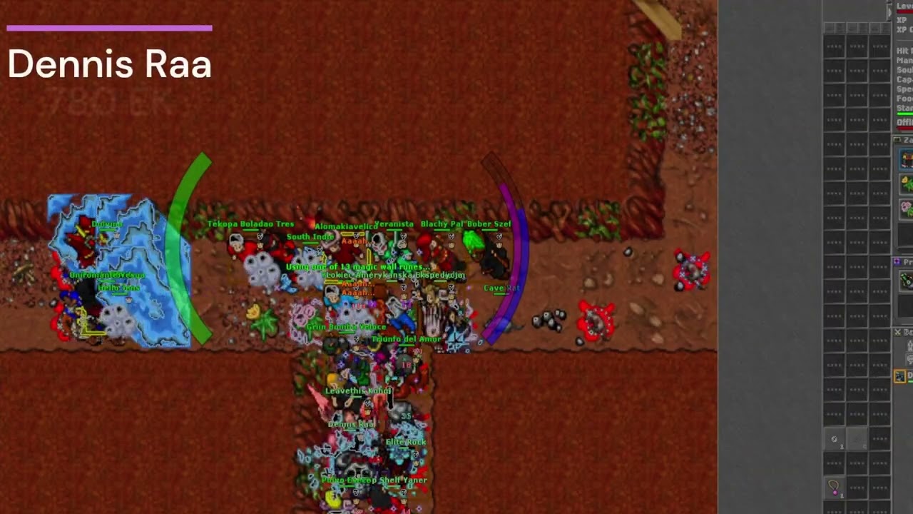 Tibia Peloria War Sleepers vs reapers PART 3