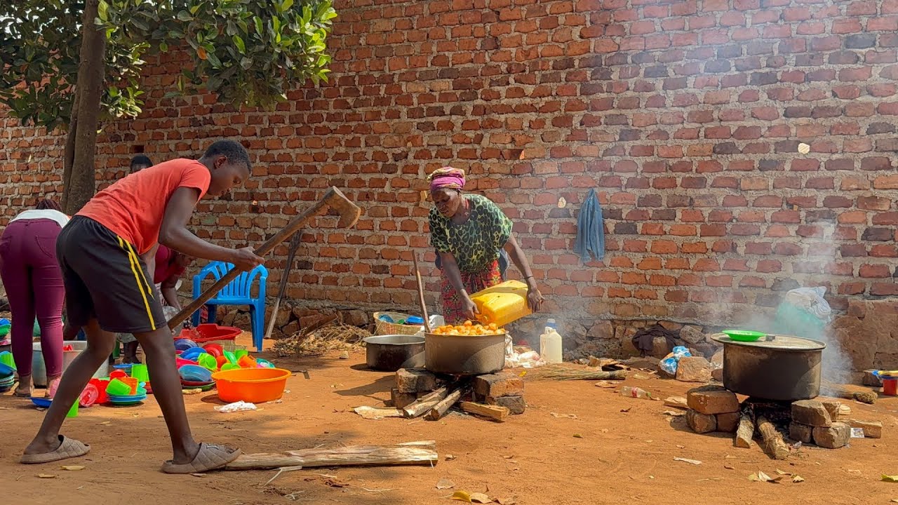 African Cooking For 250 Hungry Children (To a Hungry Child, Hope Starts With Food)  #seo #food