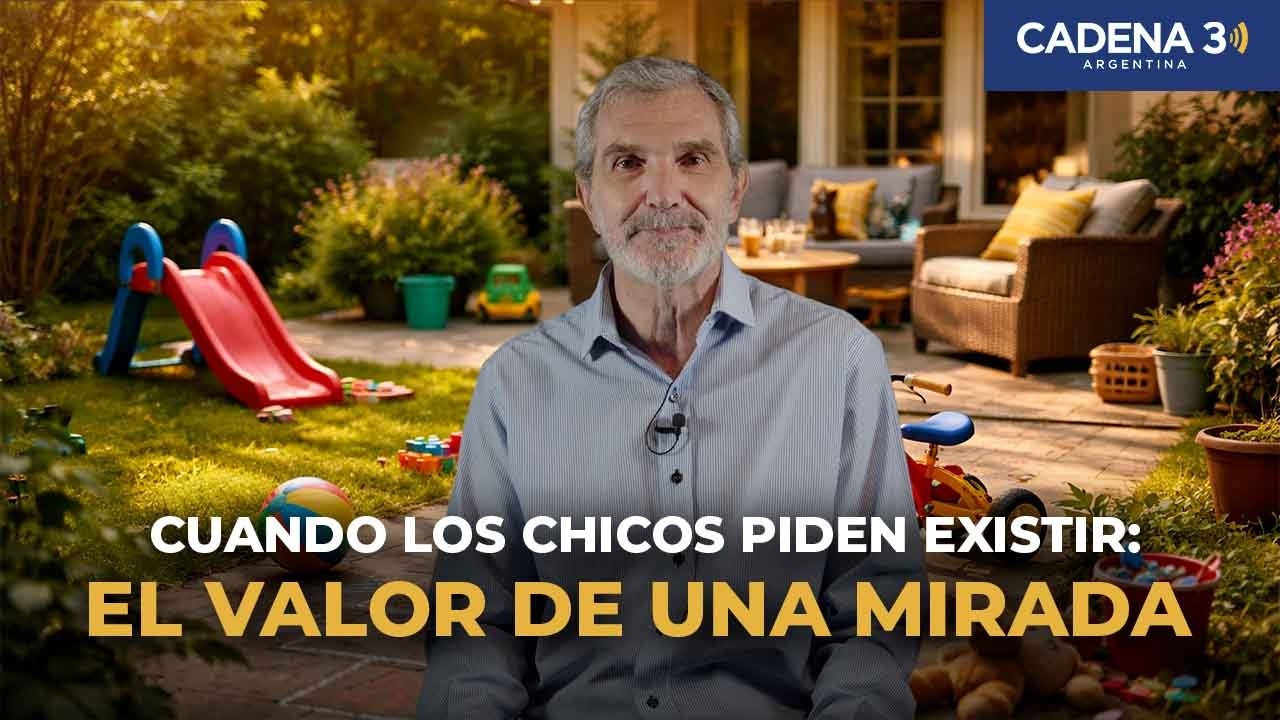 &ldquo;M&iacute;rame, ma&hellip; m&iacute;rame, pa&rdquo;: la mirada que hace existir a los hijos | Cadena 3 Argentina