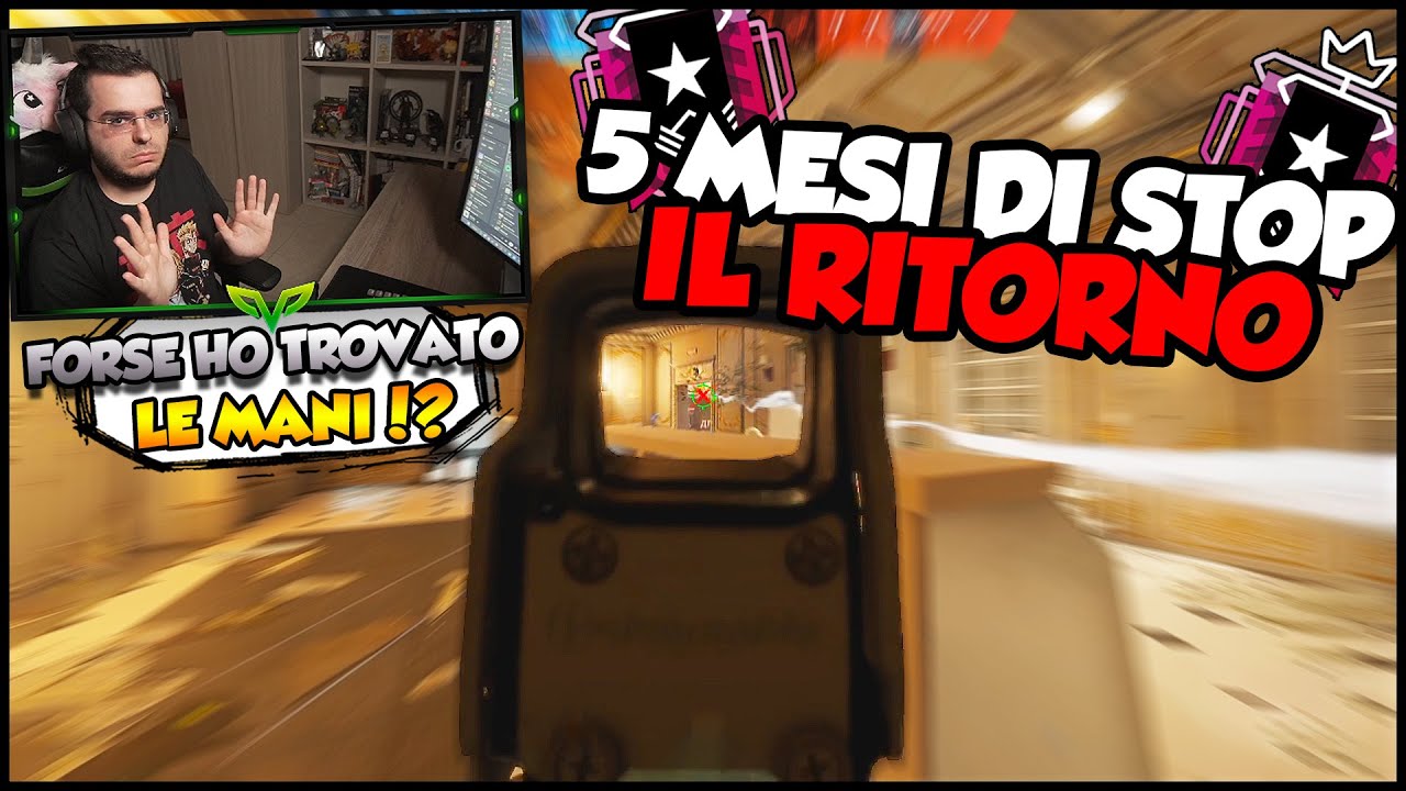 Torno da 5 MESI di STOP su RAINBOW SIX! | Rainbow Six: Siege ITA