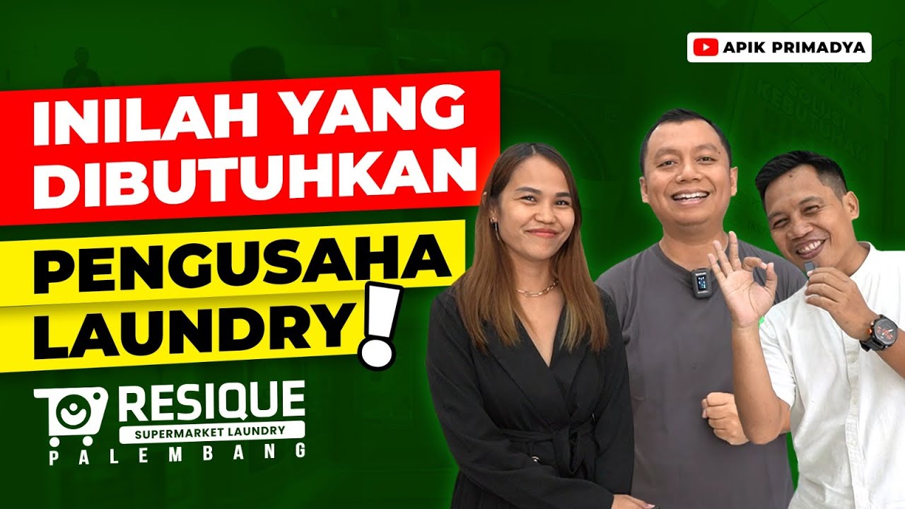 PUSAT PERLENGKAPAN LAUNDRY TERBESAR DI SUMATERA SELATAN | RESIQUE Supermarket Laundry