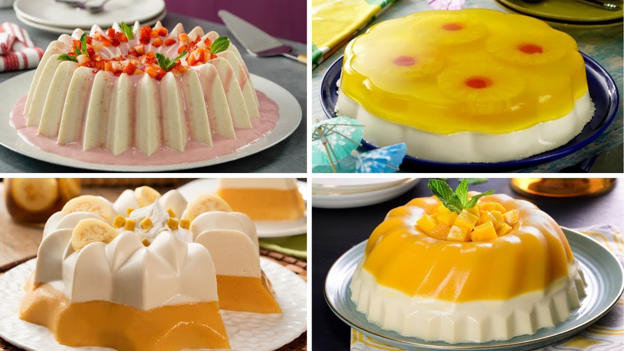 Gelatinas con Queso Crema