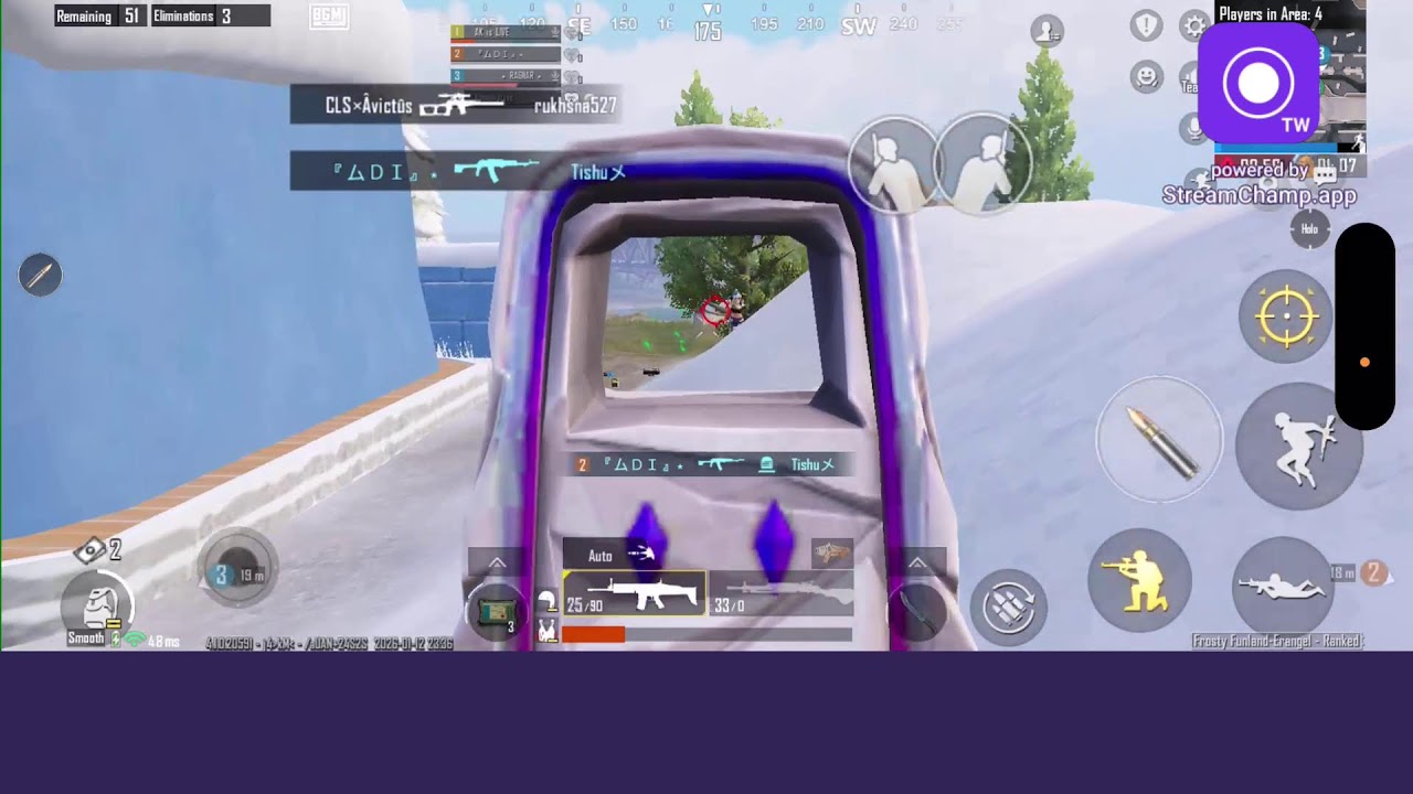 Broadcast powered by StreamChamp