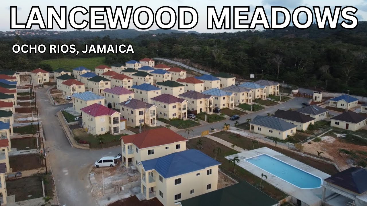 Ocho Rios Jamaica | Lancewood Meadows Ariel View