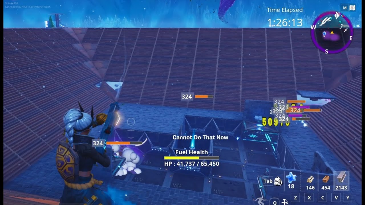 Frostnite 128 solo - Huge base with Archaeolo Jess