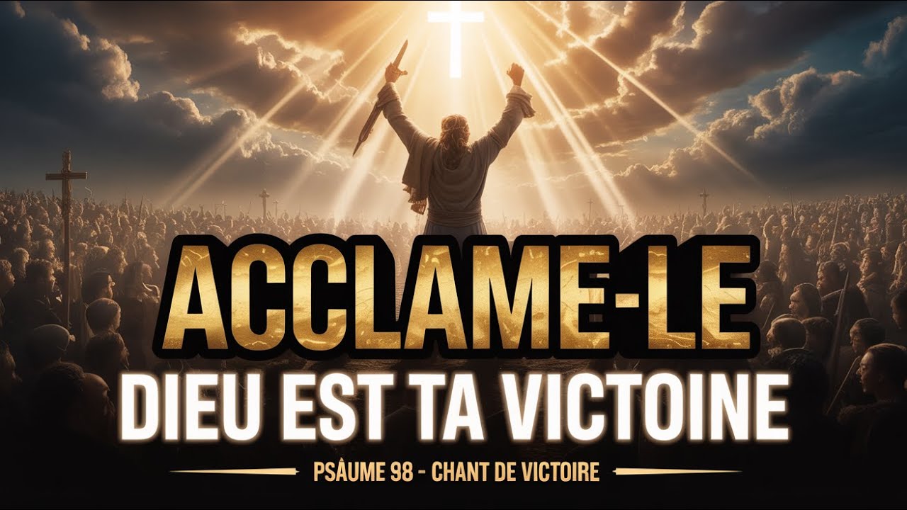 🏆 Acclame-Le – Dieu Est Ta Victoire sur le Mal – Dieu Est Ta Victoire sur le Mal Chant du Psaume 98🏆