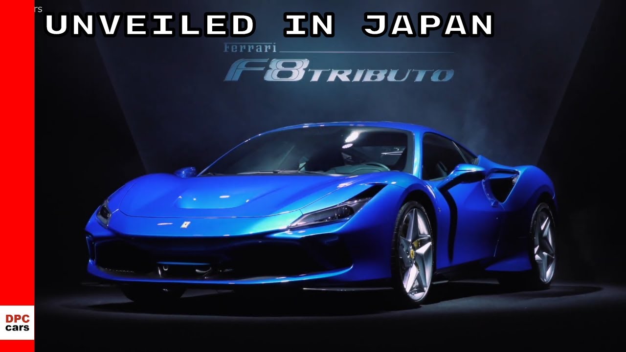 Ferrari F8 Tributo Unveiled in Japan