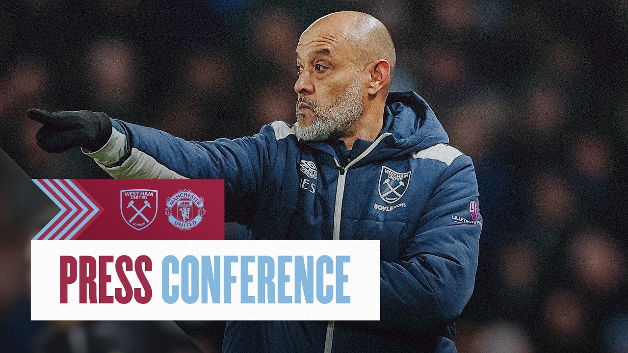 LIVE: Nuno Espírito Santo's Press Conference | West Ham v Manchester United