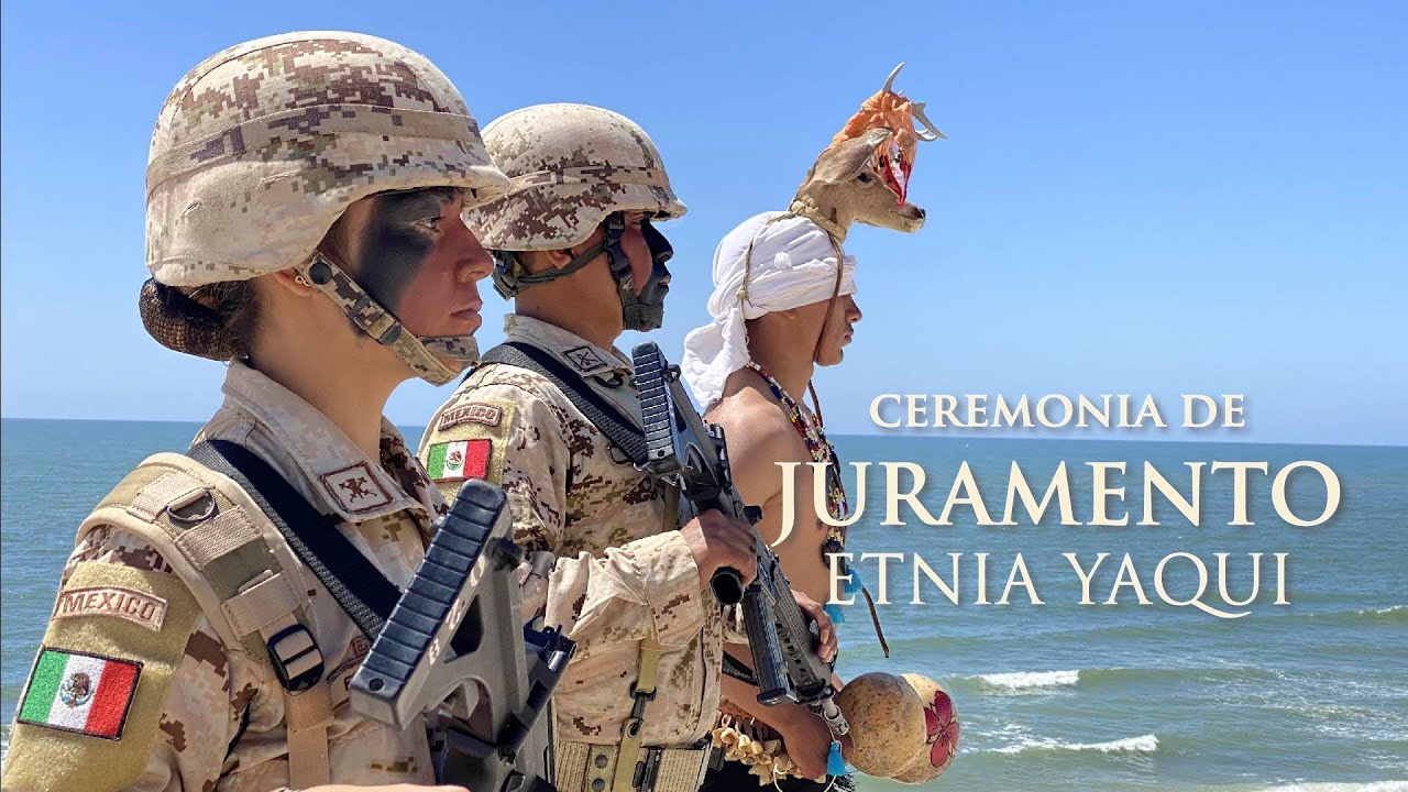 Ceremonia del juramento Yaqui.