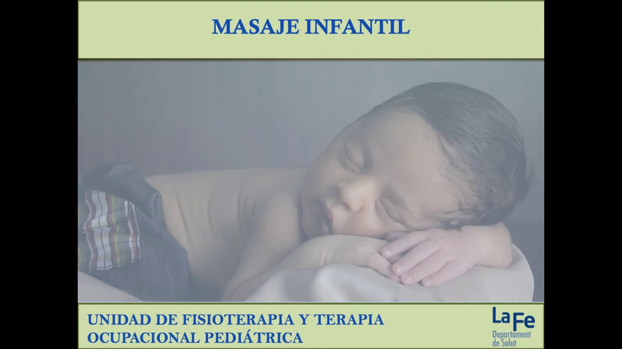 Masaje infantil