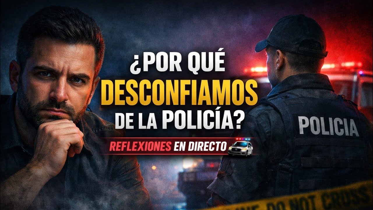 ¿Por qué Desconfiamos de la Policía  Reflexiones en Directo 🚔