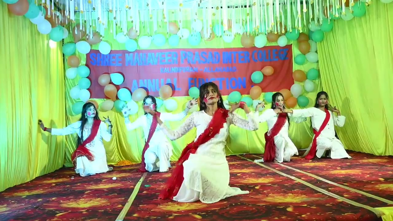 Holi song performance