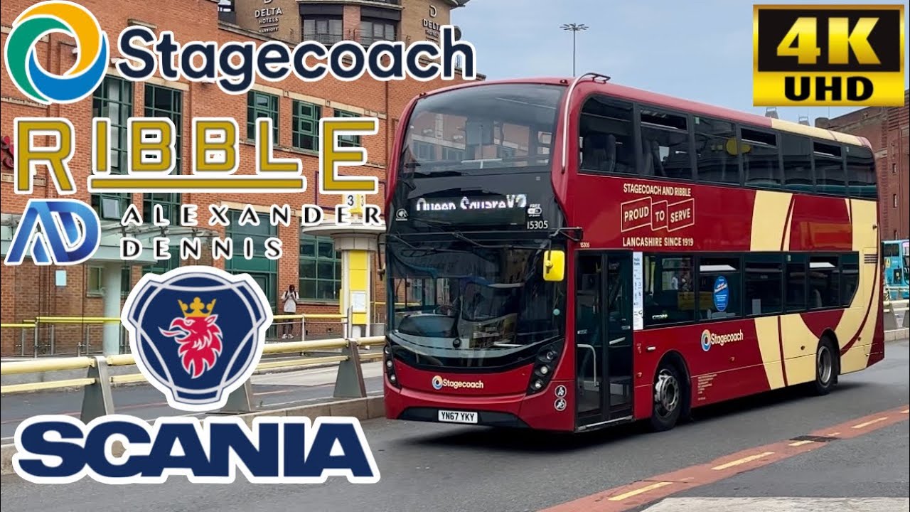 [Stageacoch Lancashire: X2 Liverpool to Preston, Bootle & Southport] Ribble ADL E400MMC ScaniaN250UD