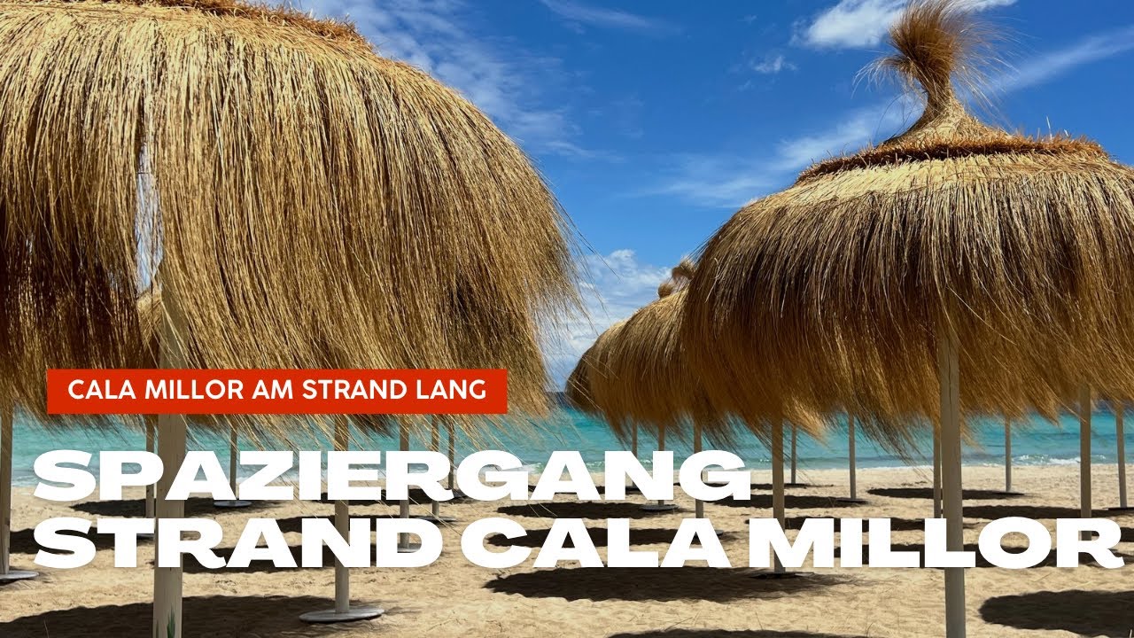 🎥 Sonntags in Cala Millor – Spaziergang am Strand nach dem Livestream