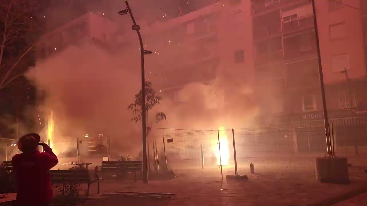 Mascleta Nocturna, Las Fallas 2024 Valencia
