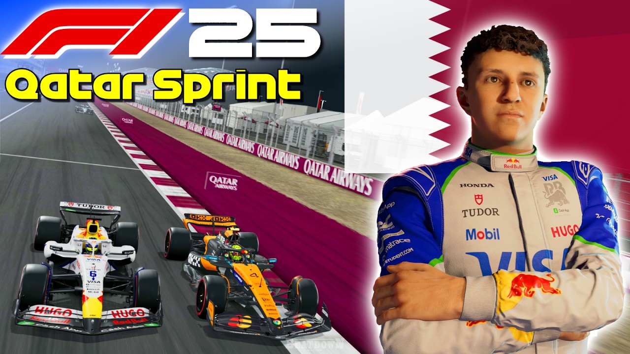 F1 25 - Hadjar's Rise To Glory: Qatar Sprint