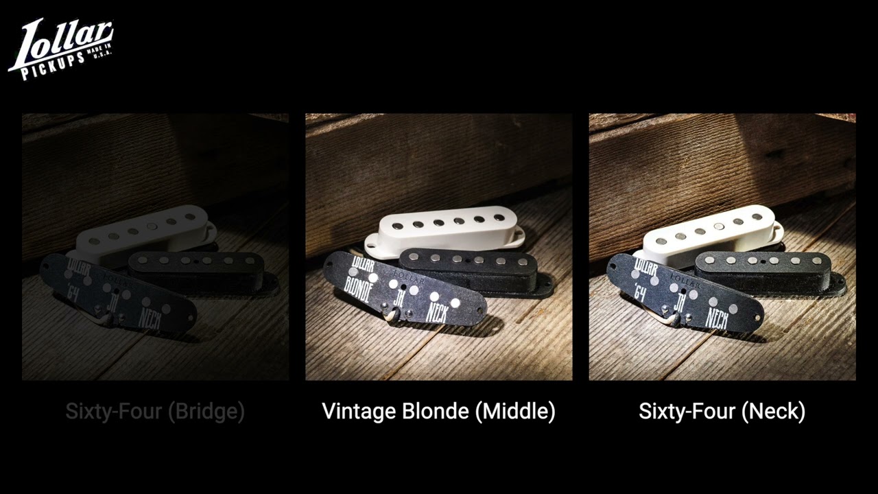 Lollar Sixty-Four/Vintage Blonde/Sixty-Four Demo