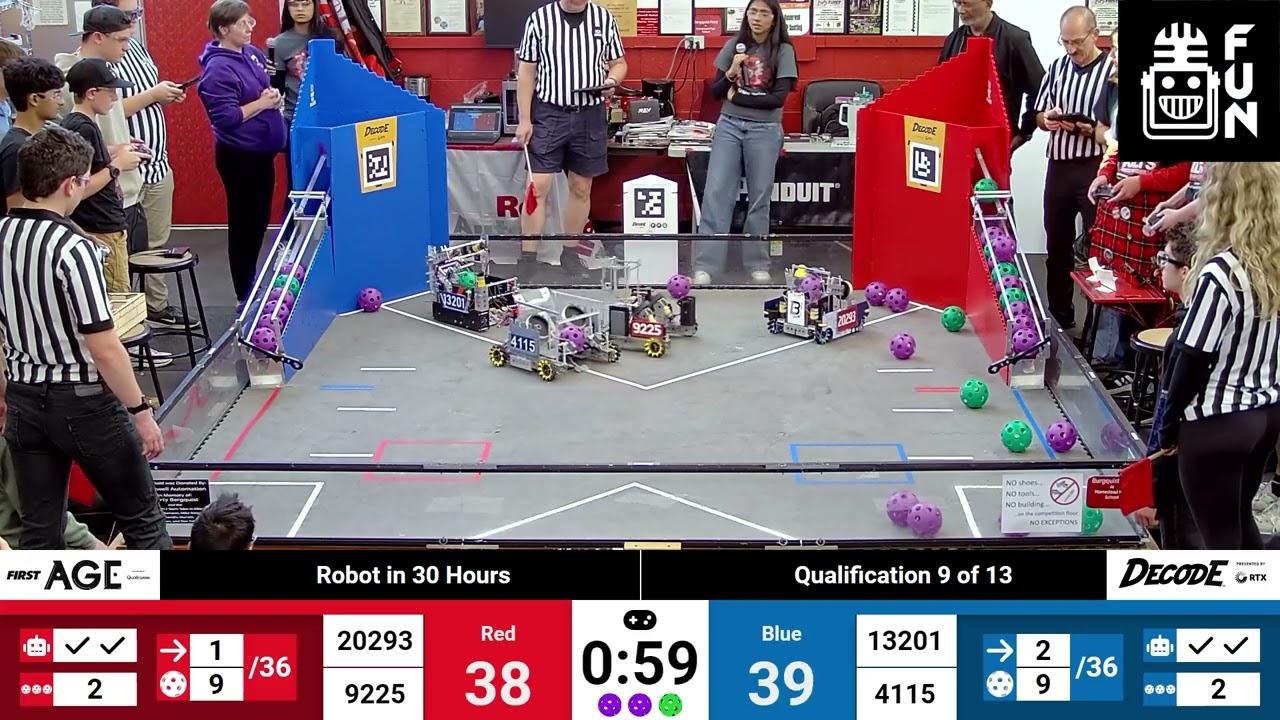 Match 9 | DECODE | Robot in 30 Hours