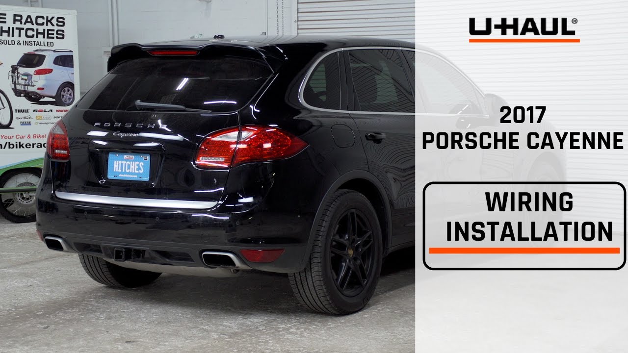 2017 Porsche Cayenne Trailer Wiring Harness Installation- Zero Contact Interface (ZCI)