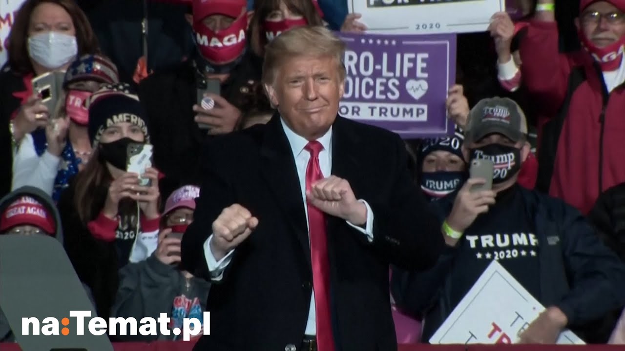 Trump zatańczył do przeboju 
