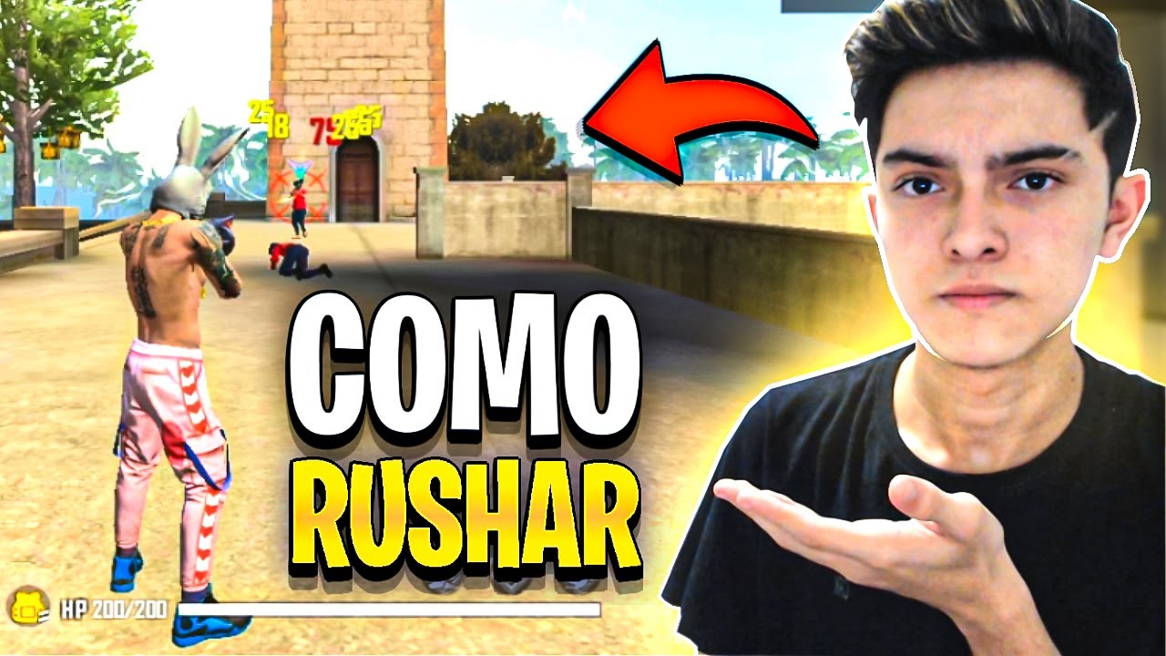 😔PARE DE FAZER ISSO NO FREE FIRE !!COMO RUSHAR BEM NO FREE FIRE !!RUSHAR da maneira certa !!