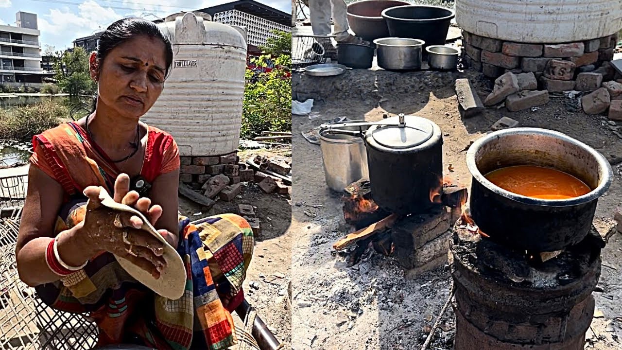 Gujrati Hard working lady struggling to save her dhaba, & feeding everyone for ₹60/- Only |