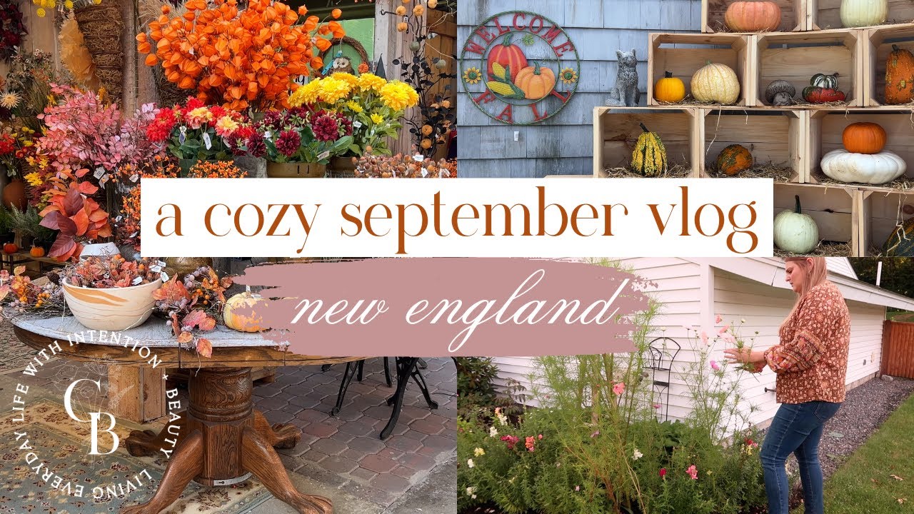 New England in Autumn ✨🧡home decor, farmers market, garden center