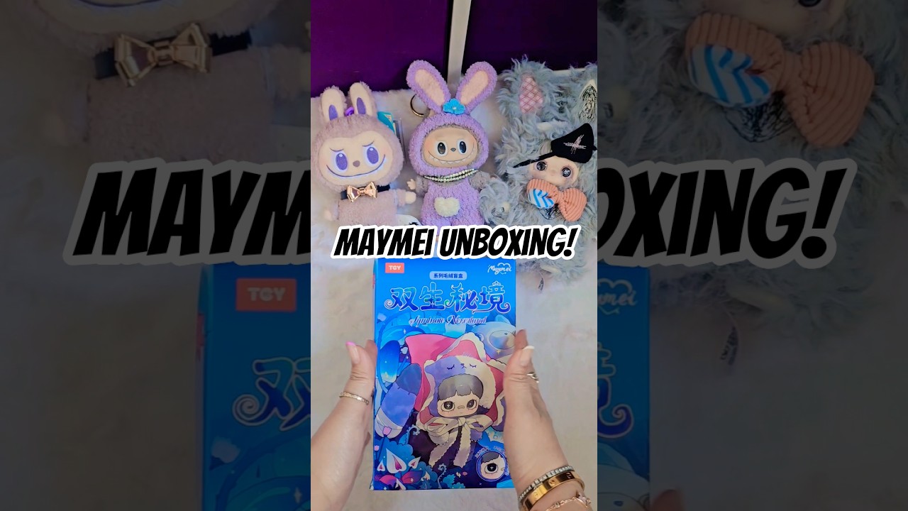 Распаковка MayMei!! 𝗟𝗢𝗩𝗘 𝗧𝗛𝗘 𝗧𝗘𝗫𝗧𝗨𝗥𝗘𝗦 𝗔𝗡𝗗 𝗗𝗘𝗧𝗔𝗜𝗟𝗦 𝗢𝗡 𝗛𝗘𝗥!! 🐶🐰 Какой из них я получила??
