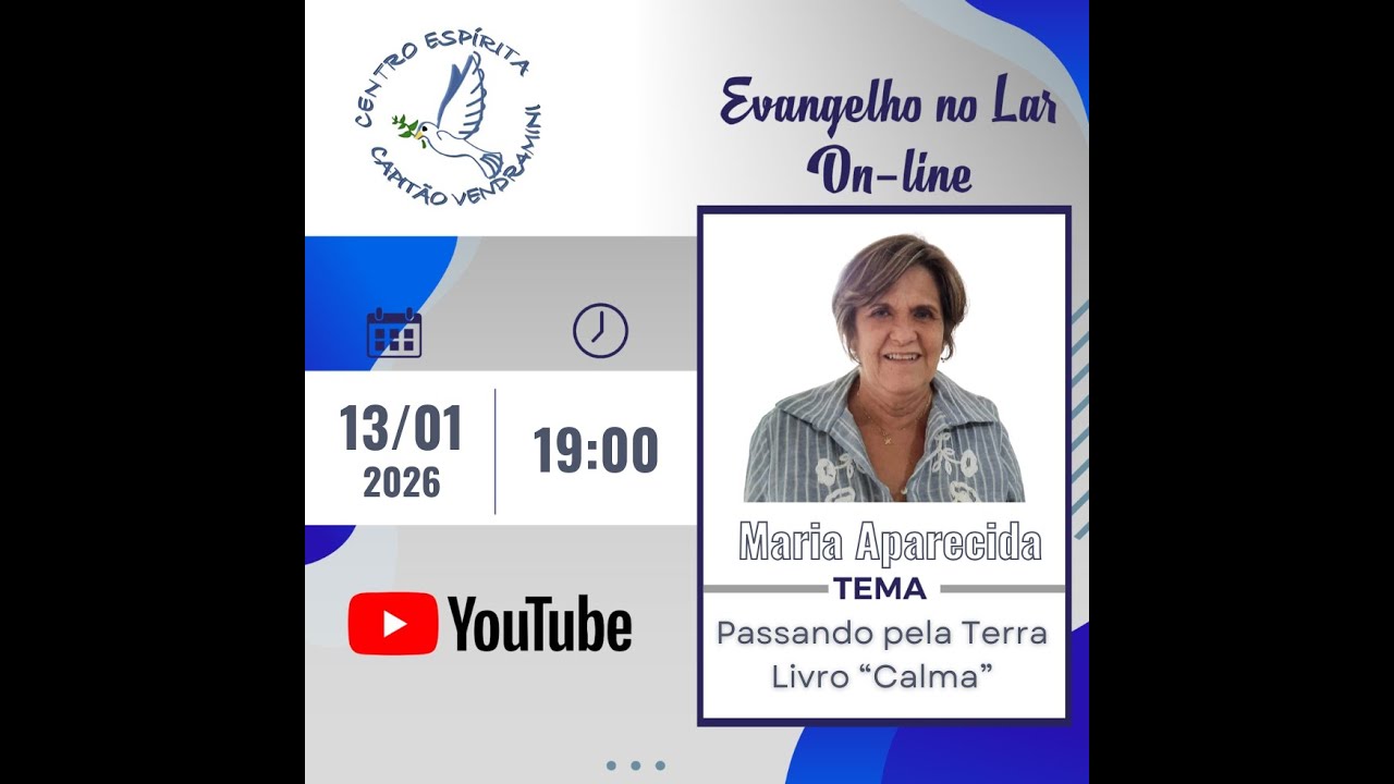 Evangelho Online - Maria Aparecida - Passando pela Terra - Livro Calma