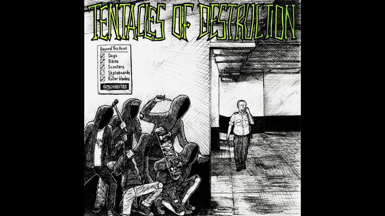 Tentacles of Destruction New Zealand Punk (unreleased 7